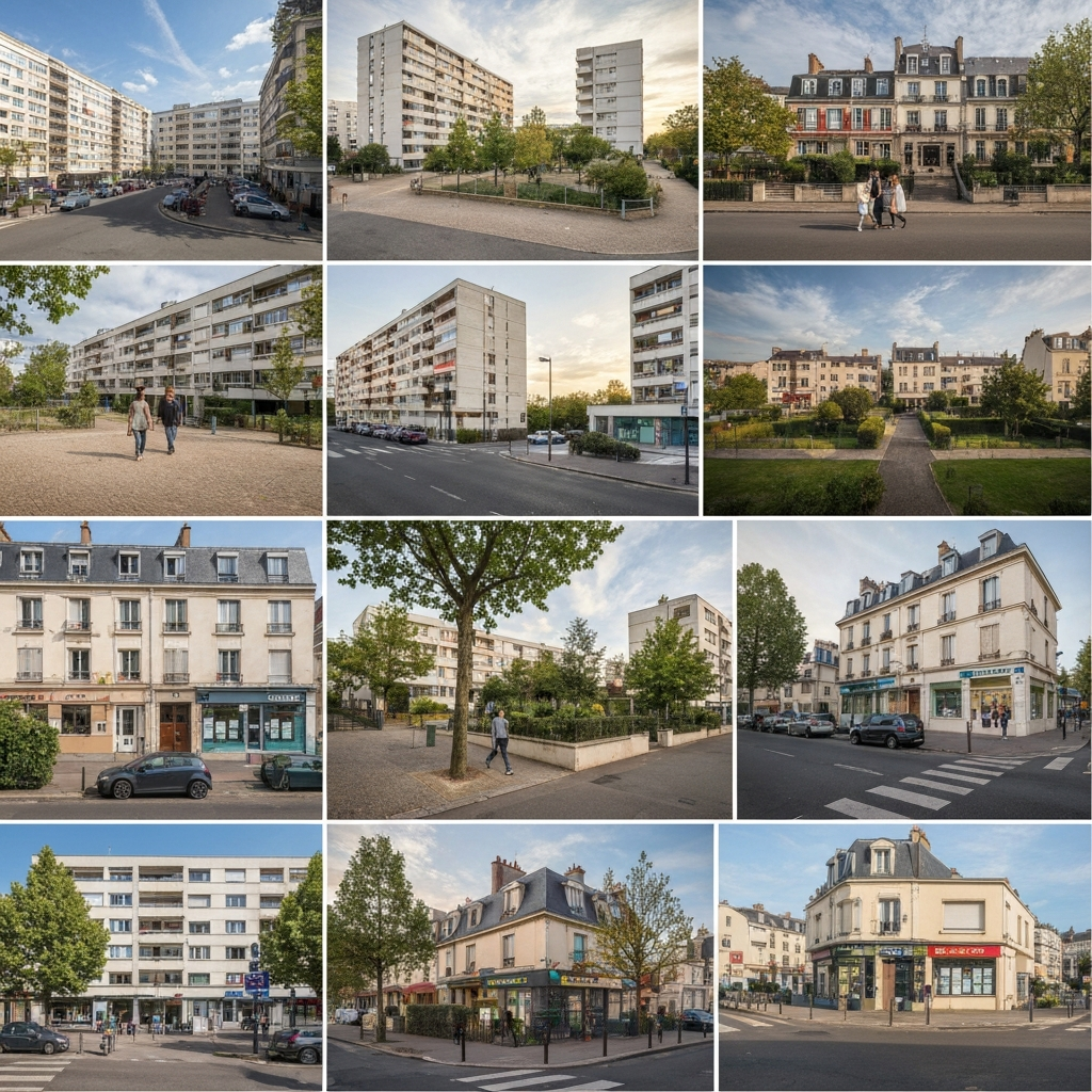 Vue d'une maison typique à Paris 17ème arrondissement pour estimation immobilière
