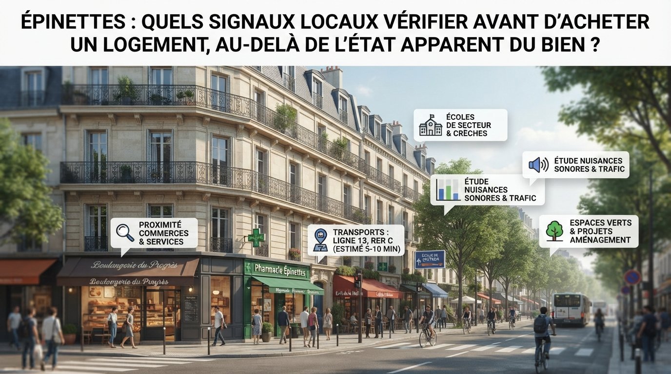 Scène de vie urbaine dans un quartier résidentiel dense avec immeuble, avenue et végétation modérée.